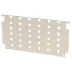 Dividing wall set L high for vertical division of the modular basket. Supplied with 2 dividing wall and 10 silicone holder per set