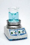 Magnetic stirrer Agimatic-E with heating. J.P. SELECTA®. Speed (rpm): 60 - 1600. Stirring Vol. (l): Up to 10. Temp. (ºC): 50 -350. Material: Stainless steel. Ø plate (mm): 145. Dim. WxHxD (mm): 190x145x260. Power (W): 550. Weight (Kg): 3,2