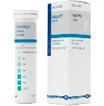 Tiras reactivas semi-cuantitativas QUANTOFIX® Cobalto. MACHEREY-NAGEL. Rango de medida visual: 0 - 10 - 25 - 50 - 100 - 250 - 500 - 1000 mg/L Co2+. Método: Tiocianato. Viraje de Color: blanco a verde-azul