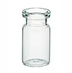 10mL Amber Crimp-top Headspace Vial, Flat Bottom, 22.5x46mm, USP type 1. pack(100pcs)