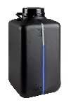 Canister 10 L, S90, with viewing strip, PE-HD electrostatic conductive, barrier layer and clean layer, UN-Y approval. Dimensions WxHxD (mm): 195x195x380. SCAT®. Liquid waste collecting system