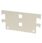 Dividing wall set S low for vertical division of the modular basket. Supplied with 2 dividing wall and 10 silicone holder per set