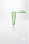 Microtubes with safelock cap. NERBE-PLUS. Capacity (ml): 0,5. Centrif. resist (g): 30000. Colour: Green. Sterility: PCR Ready.