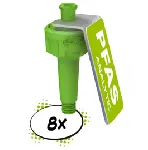 Venting valve  PFAS-Analytic. SCAT®. 6 months shelf life. Connectors (OD):  UNF1/4' 28G. 8 pieces. Suitable for PFAS analytic of polyfluorinated chemicals (former: PFC) according to DIN 38407-42 or 38414-14