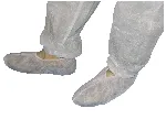 White Disposable Overshoes. Size: One