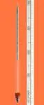 Hydrometers accuracy as ASTM. Measure range (Kg/m3): 850-900. Division (Kg/m3): 0,5. Length (mm): 330. Standard certificate.