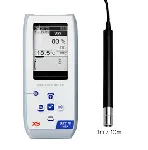 Oxímetro portátil OXY 70 NEX. XS. Para la medición precisa de oxígeno disuelto (OD), porcentaje de saturación y presión barométrica, función GLP y Multiview. Incluye electrodo óptico LDO70/3MT con cable de 3m, disolución cero oxígeno monouso, software GLP Datalink, cable USB, manual en español y maleta.