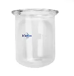 Glass reaction vessel 1000 ml with joint 4'