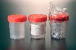 Screwed flask. DELTALAB. Cap. (ml): 60. PP. Single bag. Sterile: Yes. Ø int.xH (mm): 38x65