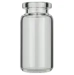 Vial Headspace para encapsular de 10 mL N 20 transparente, fondo redondeado, cuello para encapsular DIN plano. MACHEREY NAGEL. Diámetro exterior (mm): 22,5. Altura exterior (mm): 46 