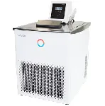 Baño termostático de refrigeración Alpha RA 12. LAUDA. Rango de temperatura (ºC): -25 a 100. Estabilidad temperatura (K): ±0,05. Potencia calorífica máx. (kW): 1,5. Potencia frigorífica (kW): 0,33 (20 ºC), 0,26 (0 ºC), 0,08 (-20 ºC). Caudal (L/min) - Presión (bar): 15-0,2. Volumen de llenado mín./máx. (L): 9,5/14,5. Apertura AnxPr (mm): 300x203. Profundidad baño útil (mm): 140