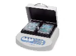 PHMP-100 thermoshaker for microplates. GRANT. Temp. range (ºC): Ambient +5 to 100. Capacity: 2 microplates 96- or 384-well microplates. Heating speed: 60 min. (from 25 to 100 ºC). Speed (rpm): 250-1200 (increments 10 rpm). Consumption (W): 60. Dim. WxHxD (mm): 270x125x260. Weight (kg): 5.9