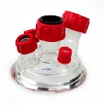 Components for compact minireactor vessels . SCHARLAU. Flange lid 3' with 5 necks