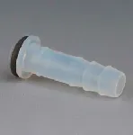 Olivas de plástico rectas de polipropileno con junta de silicona. DURAN. Rosca: GL14. Ø ext. (mm): 8,6