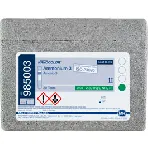 NANOCOLOR Amonio 3. MACHEREY-NAGEL. Tubo test con código de barras. pack de 20 tests
0.04 to 2.30 mg / l NH4-N, 0.05 to 3.00 mg / l NH4+