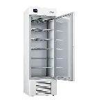 Congeladores de baja temperatura Lab Care -10ºC /-25ºC. INFRICO MEDCARE. Modelo: LTF43SD (Static). Capacidad útil (L): 430. Dimensiones externas An x Al x Pr (mm): 687x2.018x712. Puerta: Ciega. Organización: 5/ - estantes. Cerradura: Incluida