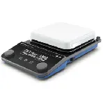 Magnetic Stirrers with heating C-MAG HS 7 control. IKA®. Ceramic plate. Speed range (rpm): 50 - 1500. Temperature range (ºC): room temp. - 500. Plate dim. (mm): 180x180. Dimensions WxHxD (mm): 220x88x354. Weight (kg): 4. Supplied with PT 100.60 temperature sensor, IKAFLON® 30 and 40 Magnetic stirring, USB A-B Cable and screwdriver.