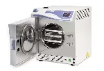 Autoclave Autester. J.P. SELECTA. Model: Autester ST DRY PV-II 25. Drying cycle: Yes. Cap. (l): 25. Temp. (ºC): 105-134. Pressure (bar): 0,21 to 2. Regulation: Microprocessor. Position: Desktop horizontal. Dim. HxWxD (cm): 48x46x55