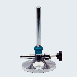 Bunsen burner. Gas: Natural. Air/gas ratio: Gas and air. Ø ext. tube (mm): 11. Total height (mm): 140