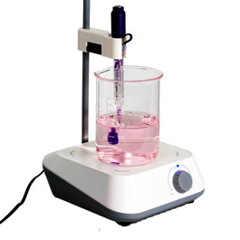 ECOSTIR magnetic stirrer with support and feeder.