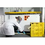 Absorbente para aceites, lubricantes, líquidos hidráulicos y fluidos industriales. Serie P productos químicos. Modelo: Formato variable de absorbente químico PF 2001. Puede utilizarse como minicordón, almohadilla o hoja