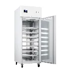 Congeladores de baja temperatura Lab Care -10ºC /-25ºC. INFRICO MEDCARE. Modelo: LTF80SD. Capacidad útil (L): 800. Dimensiones externas An x Al x Pr (mm): 797x1.955x981. Puerta: Ciega. Organización: 7 estantes. Cerradura: Incluida