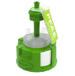 Safety Cap IV, GL45, PFAS-Analytic. SCAT®. GL45 thread and air valve. Supplied with 1 PP fitting 1.6mm, 1 PP fitting 2.3mm, 1 PP fitting 3.2mm connector and 1 air valve. Connectors (ext. Ø mm): 4x3.2mm (1/8'). Suitable for PFAS analytic of polyfluorinated chemicals (former: PFC) according to DIN 38407-42 or 38414-14