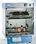 BOXCULT incubation chamber. J.P. SELECTA. T range (ºC): 5º above ambient to 57º. Volume (l): 110. Ext. dim. WxHxD (mm): 51x61x51. Doors: 1. Consumption at 37º (W): 220