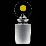 Glass stopper with yellow colour coding. SCHARLAU. Cone: 29/32