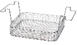 Basket made from stainless steel mesh or perforated plastic. Accessory for baths Sonorex. BANDELIN. Basket with a maximum capacity of 10kg. K3C, stainless steel. For models: RK 100/H, 102 H; DT 100/H, 102 H/H-RC; DK 102 P