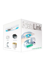 DataLINK pack. Sistema de trazabilidad para sembradores easySpiral y contadores de colonias automáticos Scan. El pack incluye: Software CD + Impresora + lector de código de barras Datamatrix + 2x2500 etiquetas.