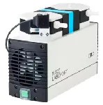 Bomba de membrana y compresor químicamente resistentes LABOPORT®. KNF NEUBERGER. Modelo: N820.3FT.40.18. Succión (l/min): 20. Vacío final (mbar abs.): 10. Protección: IP44. Dim. AnxAlxPr (mm): 177x220x312. D.I. tubo (mm): 10