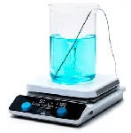 Agitador magnético con calefacción  AREC 10 Advance  con sonda Pt100. VELP®. Velocidad (rpm): 30-1700. Volumen de agitación (L): 25. Rango de temperatura (ºC): Ambiente - 550. Dimensiones de la placa (mm): 260x260. Dimensiones An x Al x Pr (mm): 280x100x421