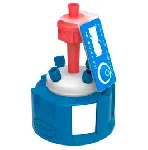 Safety Cap IV, Ø 3,2 for GL45. SCAT®. GL45 Screw caps and venting valve (HPLC). Supplied with 1 PFA fitting 1.6mm, 1 PFA fitting 2.3mm, 1 PFA fitting 3.2mm connector and 1 air valve. Connectors (OD): 4x3,2mm (1/8')
