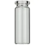 Vial Headspace para encapsular de 10 mL N 20 transparente, fondo plano, cuello para encapsular DIN plano. MACHEREY NAGEL. Diámetro exterior (mm): 20,5. Altura exterior (mm): 54,5 