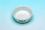 Porcelain incinerating dish. HALDENWANGER. Shallow. Ø (mm): 48. Height (mm): 12. Cap. (ml): 15