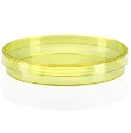 Petri dish PS. NERBE PLUS. Colour: yellow, transparent. Dimensions: Ø90x16,2 mm. Type: 3 vents, (non slippery / stackable). 24 bags of 20u.