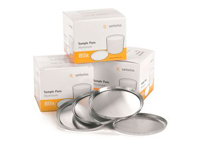Disposable sample dishes, aluminum, Ø 90mm. SARTORIUS. Accessory. Automatic infrared moisture balance