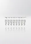 Strips of tubes for PCR. NERBE-PLUS. Capacity (ml): 0,2. Centrif. resist (g): 6000. Cap: Flat. Tube/Cap Colour: Transparent/ Transparent. Sterility: PCR Ready. qPCR: Yes