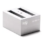 Bloque de aluminio CUV-W12-D125-A Block para 12 (2x6) cubetas de 12,5 mm. VELP®. Dimensiones pocillo (Pr., mm): 25,4. Accesorio para Termorreactor ECODryBlock System