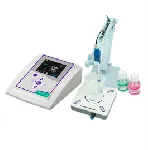 Benchtop pHmeter PH60 VIOLAB DHS. XS. Electrode: 201TN. Measurement range: -2.00 to 14,00 pH, -1000 to 1900 mV, -10 to 110 ºC. Resolution: 0.1/0.01 pH, 0.1 (200 mV) / 1 mV (rest), 0.1 ºC. Accuracy: ±0.01 pH, ±0.5 ºC. Dimensions (mm): 160x185x70. Weight (g): 550. Supplied with articulated arm, buffer solutions pH 4.01 y pH 7.00, datalogger and software Datalink. Stirrer not included
