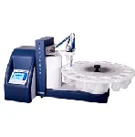 Automatic Titrator Flash. STEROGLASS. 1 burette and 1 pump, tubes, temperture sensor and 16 positions autosampler. Without electrodes