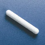 Magnetic stirring bar PTFE. Cylindrical stir bar with a round and smooth surface, PTFE coated. For universal application. BRAND. Length (mm): 15. Ø (mm): 4,5