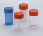 Straight PP container. CORNING® GOSSELIN™. Cap. (mL): 180. ØxH (mm): 52x102. Sterile: No. Container colour: Natural. Cap colour: Green