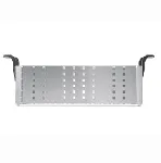 Stainless steel with plastic handles basket. Accessory for Elmasonic. ELMA. It's very important use baskets to protect the bath. For models: Elmasonic 300. Dimensions WxHxD (mm): 450x135x255