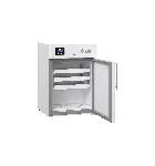 Armario de congelación de sobremesa para laboratorio. Con puerta ciega y 3 estantes. Entorno controlado en un rango de temperatura entre -10ºC y -22ºC. Capacidad: 141L