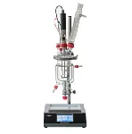 Minireactor Premium ag. Mecanica de 500 ml completo, junta 3'
