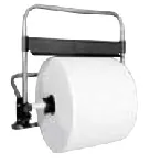 Wall-mounted dispenser for recycled cellulose paper hand-drying roll. Size (cm): 45x50x26.