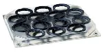 Adaptador para 14 Erlenmeyer de 50 ml. Accesorio para Unimax 1010/Duomax 1030/Polymax 1040 y Promax 1020. HEIDOLPH