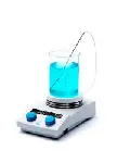 Hot Plate Stirrer AREX-6 Digital PRO with PT100 probe. Speed (rpm): 30-1700. Stirring volume (l): Up to 20. Temp. (ºC): Room temp. - 370. Ø plate (mm): 135. Power (W): 630. Weight (Kg): 2,6. Dim. WxHxD (mm): 160x105x280